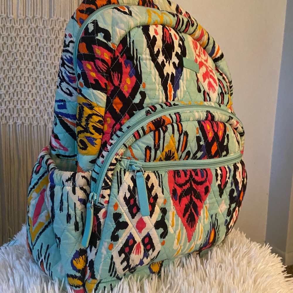Vera Bradley Bookbag with laptop sleeve